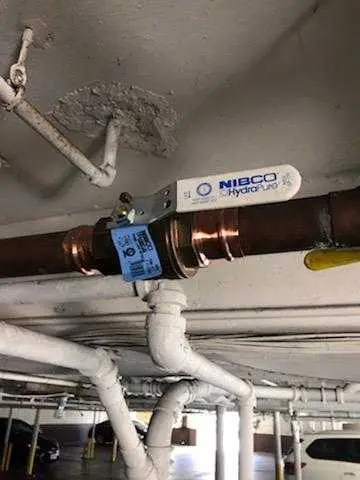 Copper pipe repair and valve work for Backflow Testing in Mitchell Beach
